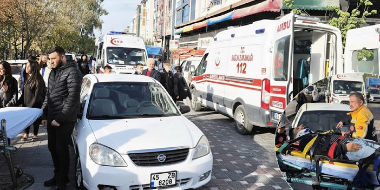 Manisa’da Otomobil ile Motosiklet Çarpıştı: 2 Yaralı