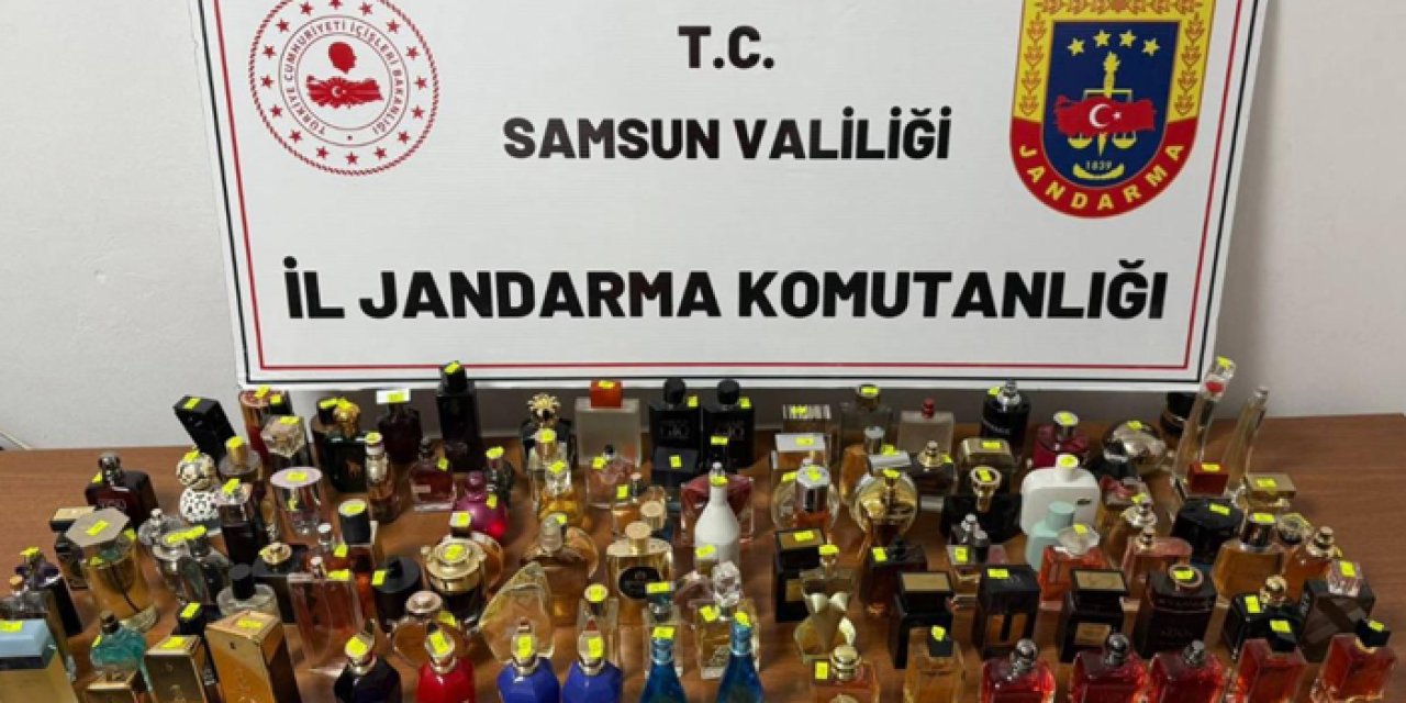 Samsun’da kaçak parfüm operasyonu: 320 şişe ürün ele geçirildi