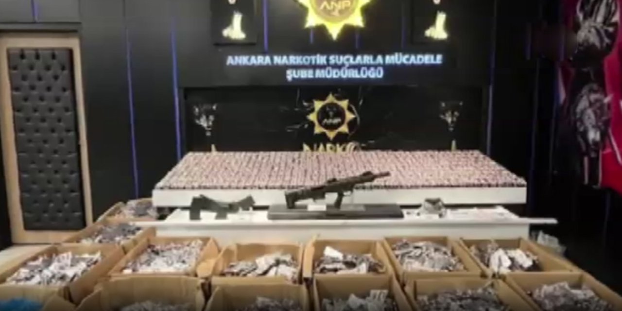 Üç büyük şehirde dev uyuşturucu operasyonu: Milyonlarca hap ele geçirildi