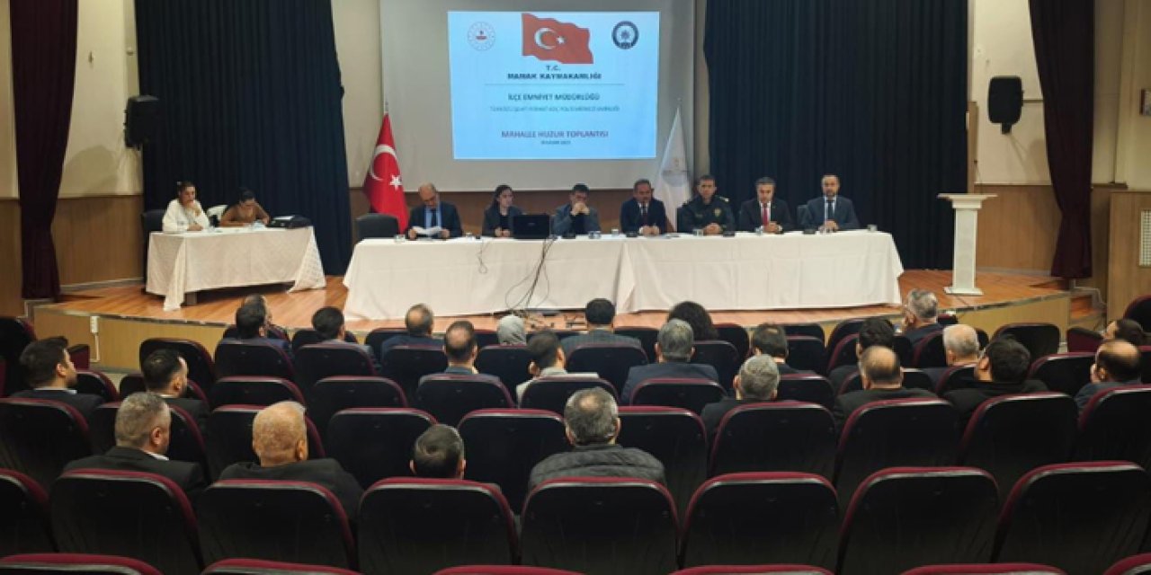 Mamak’ta huzur toplantısı düzenlendi: Amaç güvenliği güçlendirmek