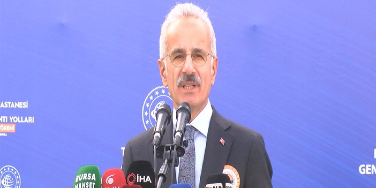 Bakan Uraloğlu: Ekonomik büyümenin birinci şartı, güçlü bir ulaşım altyapısıdır