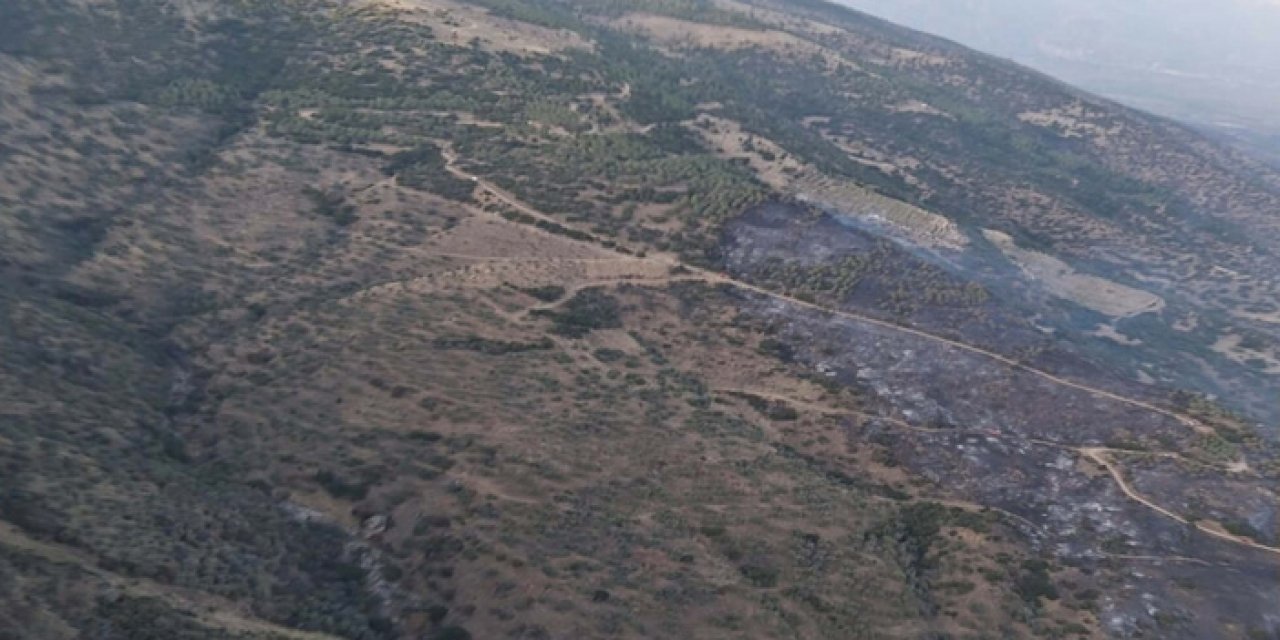 Aydın’da Panik Yaratan Yangın Saatler Sonra Kontrol Altında