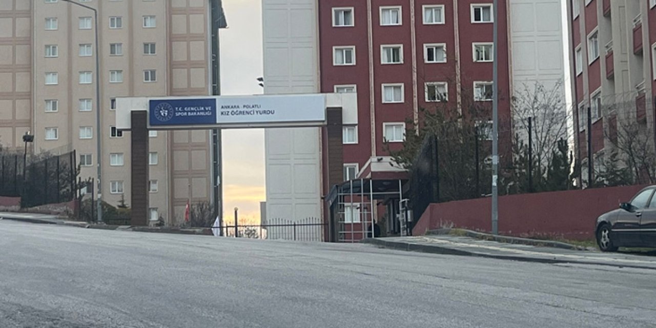 Ankara'da kız yurdunda dehşet: Öğrenci 4’üncü kattan düştü