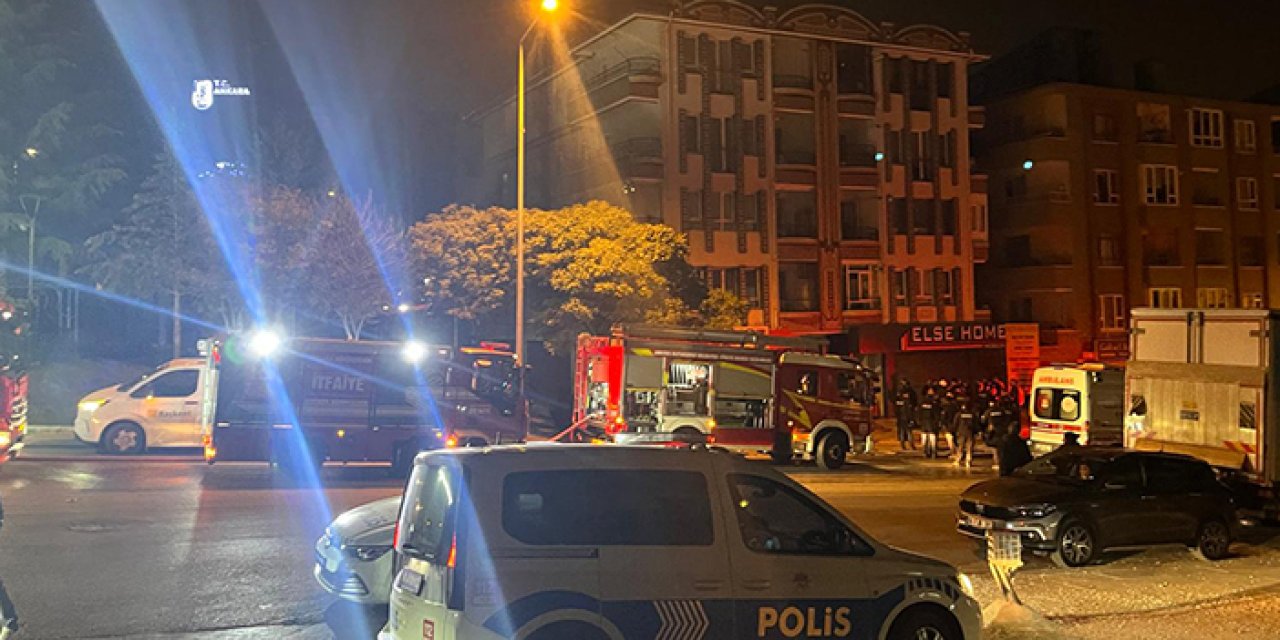 Ankara Mamak’ta gece yarısı patlama: 1 kişi yaralandı