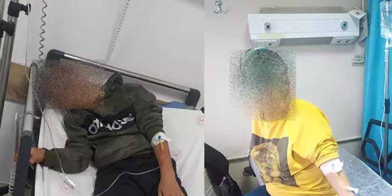 Anne ve oğlu sucuklu tost sonrası hastanelik oldu