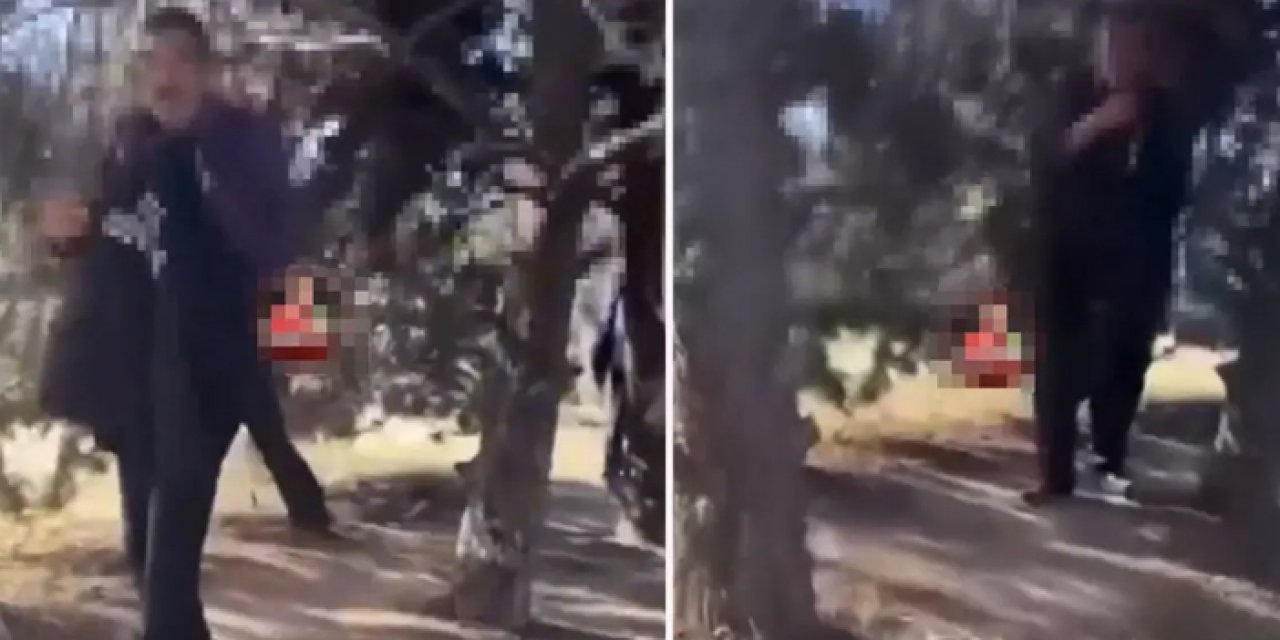 İzmir Konak’ta metro çıkışı yakınında mide bulandıran iddia