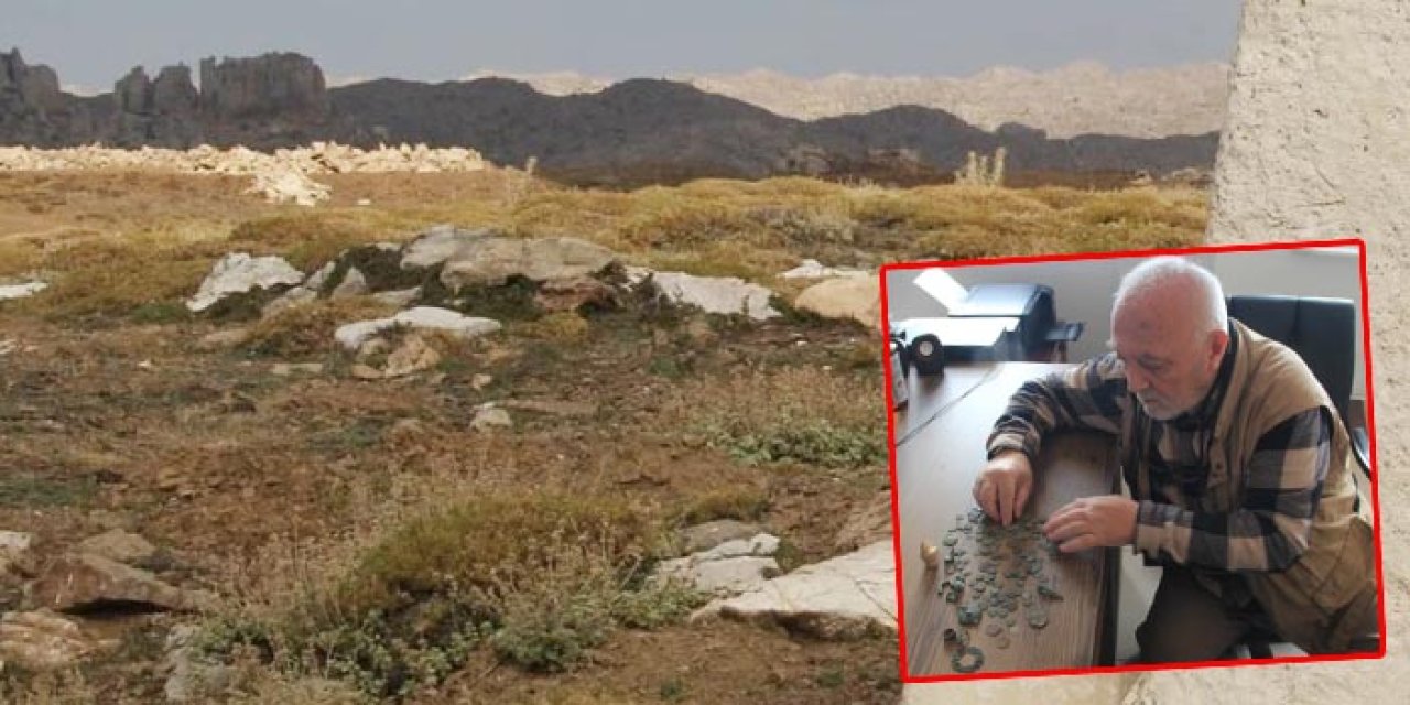 Ermenek’te şaşırtan keşif: 148 sikke bulundu