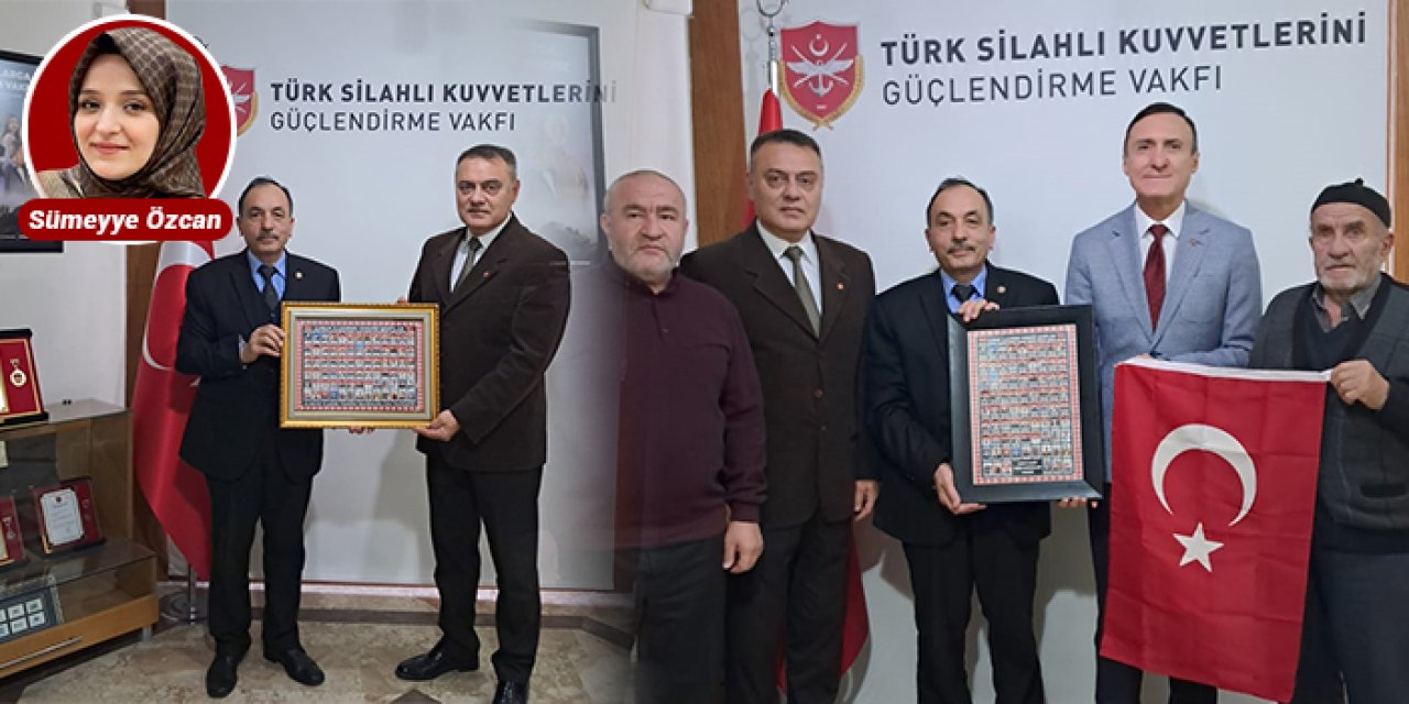 Çubuk Terör Mağdurları Derneği’nden anlam dolu ziyaret