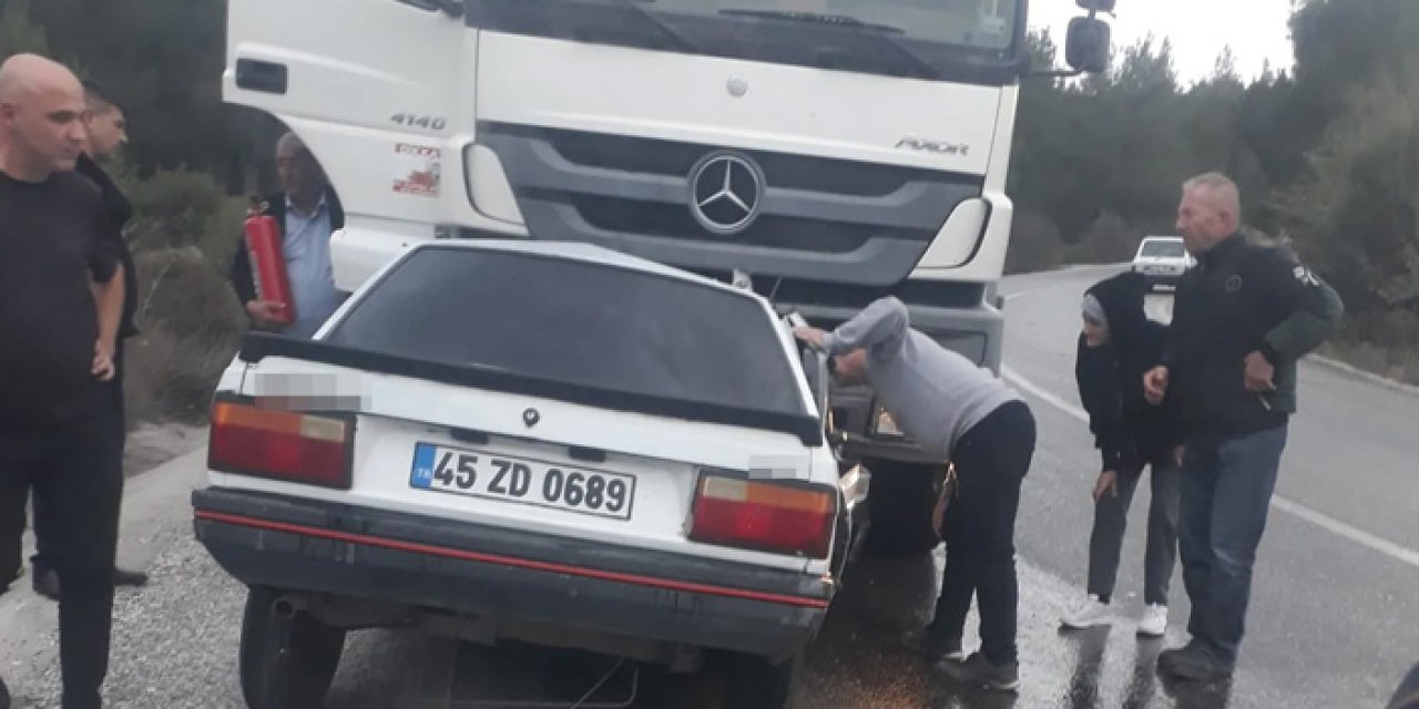 Manisa’da Trafik Faciası: 1 Ölü, 1 Ağır Yaralı