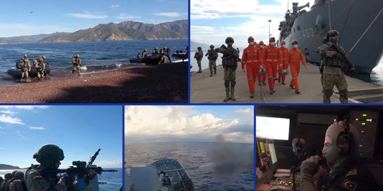 MSB, Doğu Akdeniz-2025 Tatbikatı’ndan yeni görüntüler yayımladı