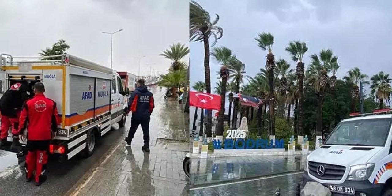 Muğla’da kırmızı alarm: Ekipler sağanak için hazır kıta bekliyor