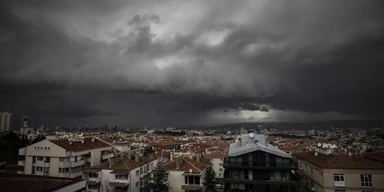 Şiddetli yağış alarmı: Ankara dahil çok sayıda il için uyarı verildi