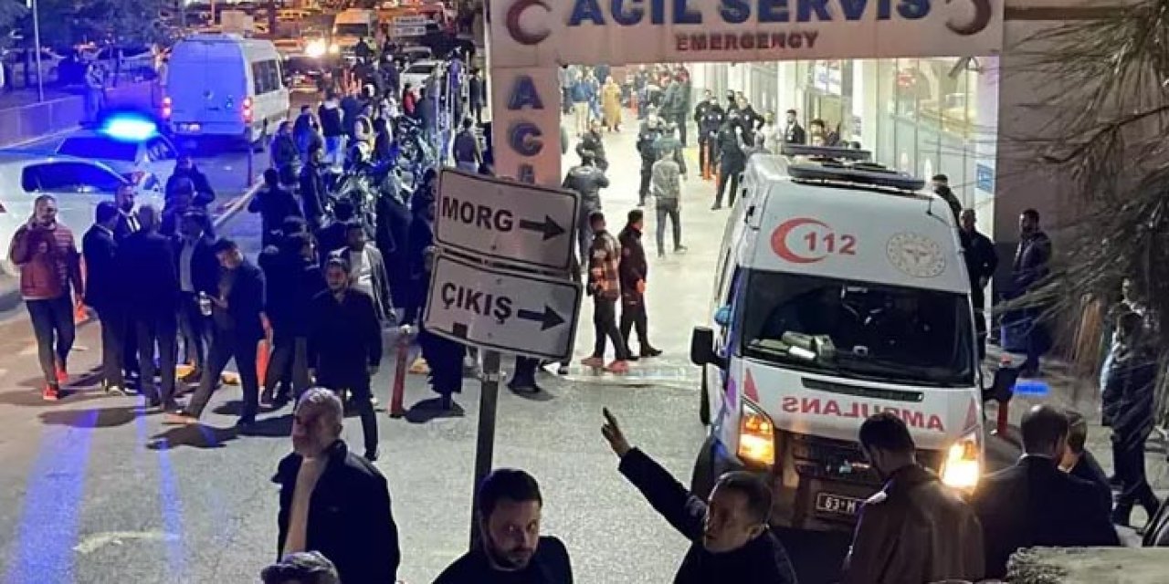 Şanlıurfa’daki düğün kanlı bitti:4 yaralı