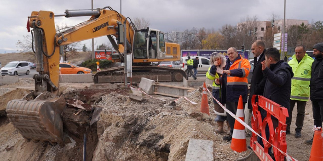 Keçiören’de 40 yıllık sorun için çalışmalar sürüyor