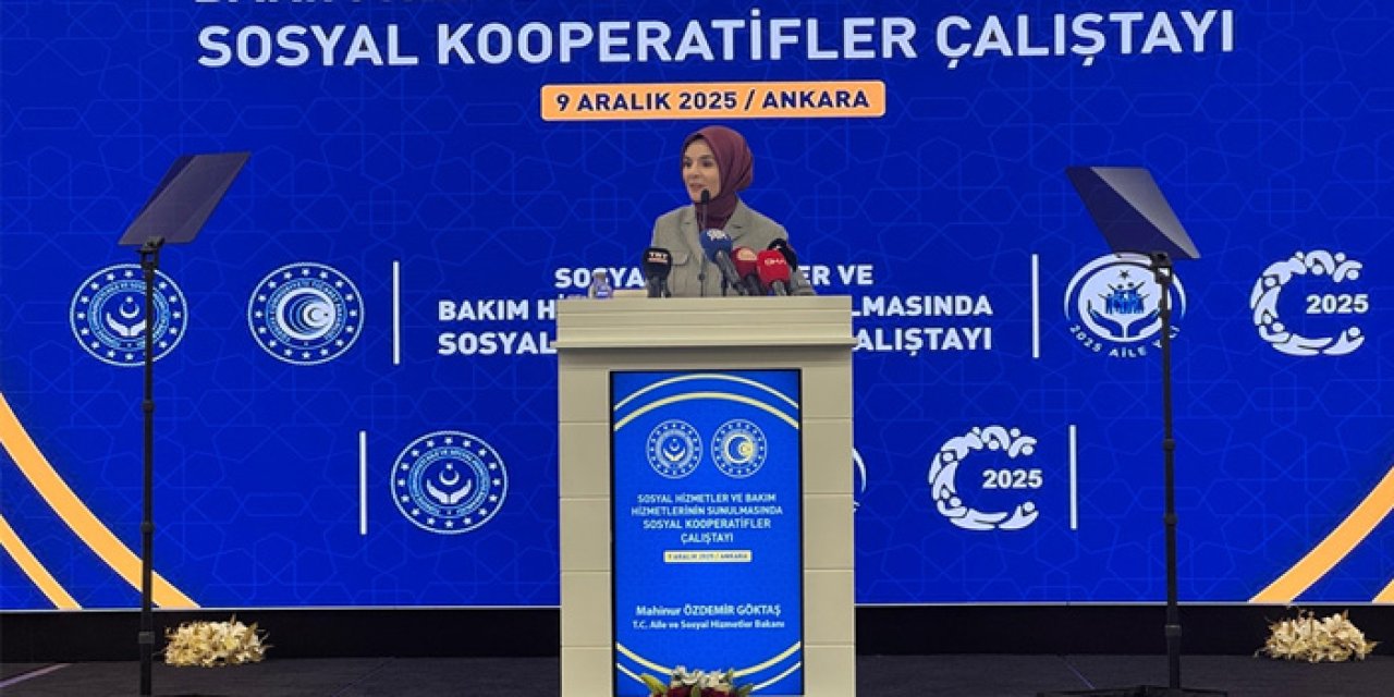 Bakan Göktaş: Sosyal kooperatiflerle amacımız iyi olma halini güçlendirmek