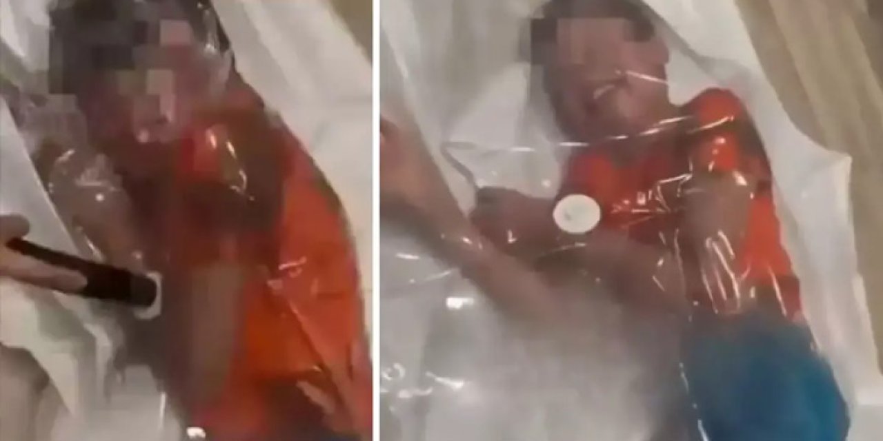 Şoke Olay: Anne, Beğeni İçin Oğlunu Vakumlu Poşete Koydu