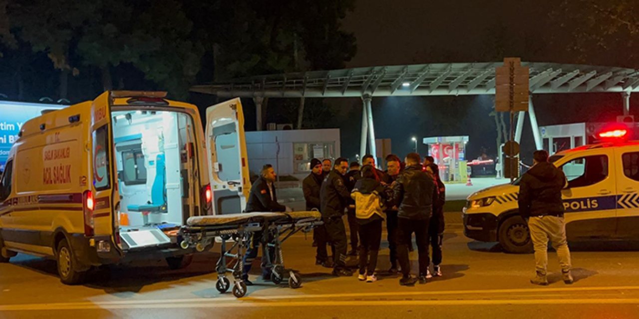 Üst geçidi kullanmadı: Yayaya otomobil çarptı