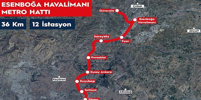 Ankara Havaalanı Metrosu’nda önemli gelişme: Tarih belli oldu