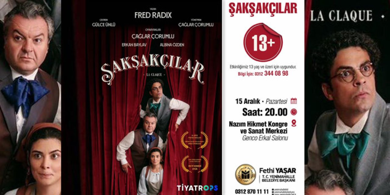 Yenimahalle’de tiyatro festivali yarın başlıyor