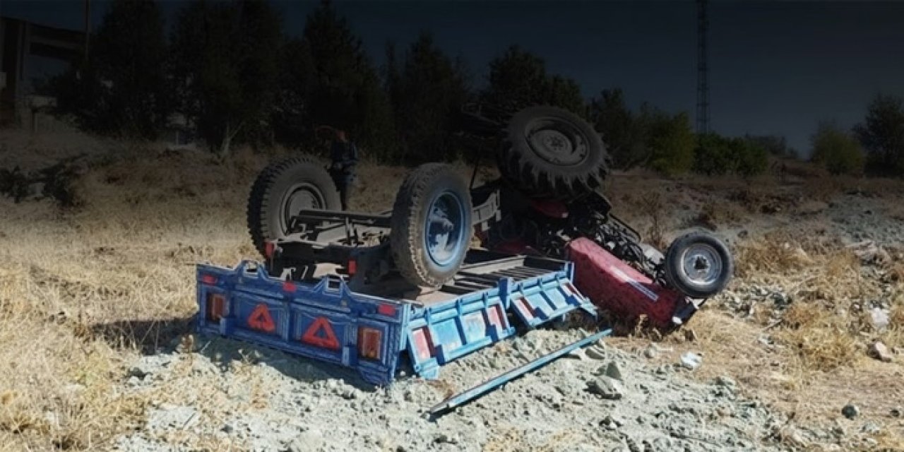 Manisa’da Yürek Yakan Kaza: Genç Sürücü Traktörün Altında Kaldı