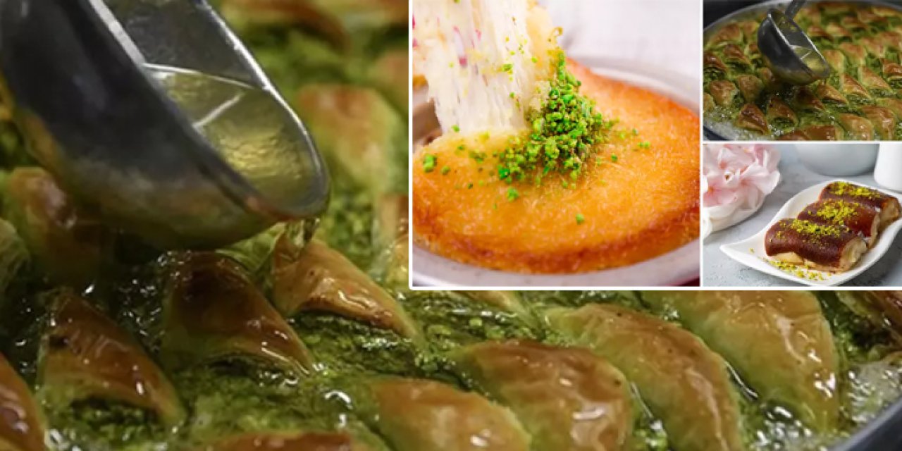 Tatlı zirvesi Türkiye’nin: Dünya listesinde künefe rüzgârı