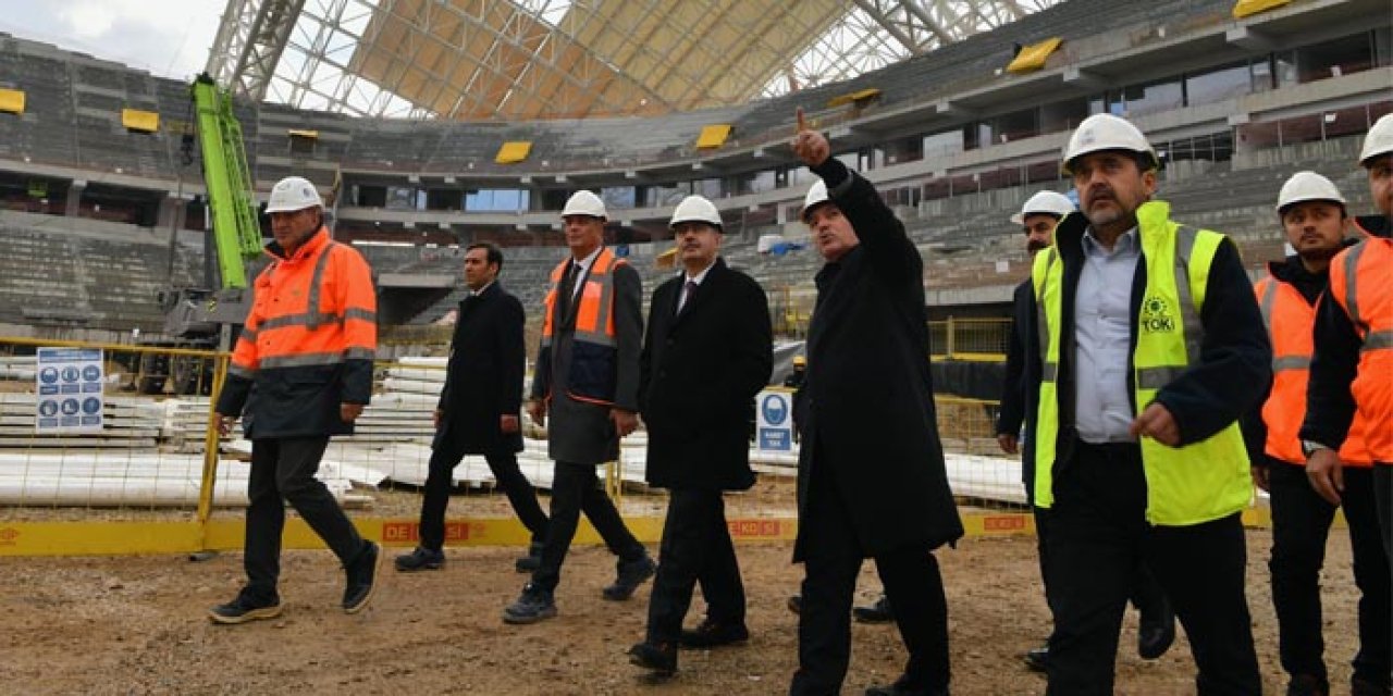 19 Mayıs Stadı’nın yerine yapılan yeni stad 2026’ya hazırlanıyor