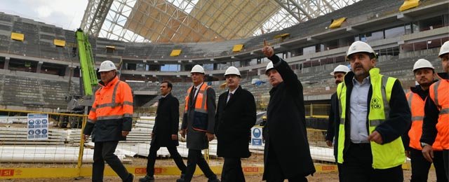 19 Mayıs Stadı’nın yerine yapılan yeni stad 2026’ya hazırlanıyor