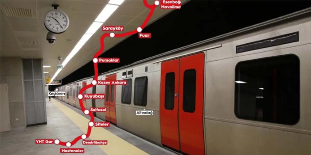 Ankara Esenboğa Metrosu’nun güzergahı belli oldu