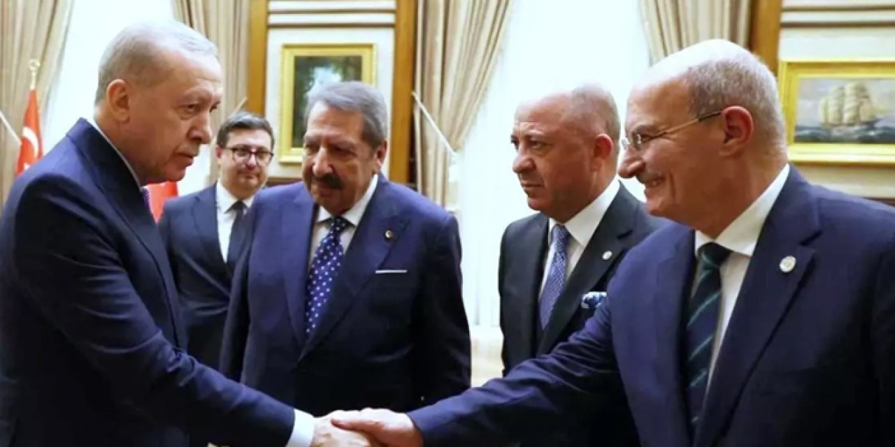 Cumhurbaşkanı Erdoğan, Ankara’nın ekonomi temsilcilerini Külliye’de ağırladı