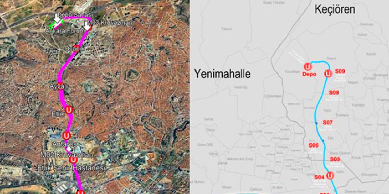 Başkentlilere müjde! Mamak ve Esenboğa Metrosu’ndan sonra Ankara’ya bir metro daha