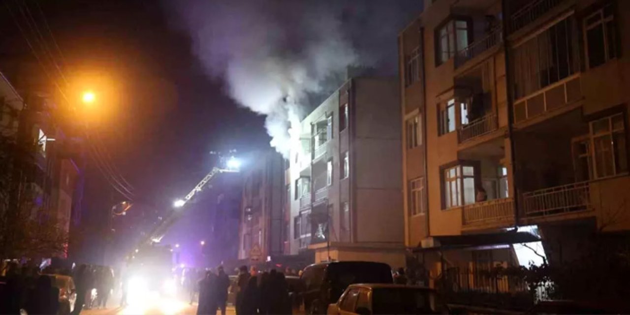 Konya’da Apartman Dairesinde Yangın Çıktı