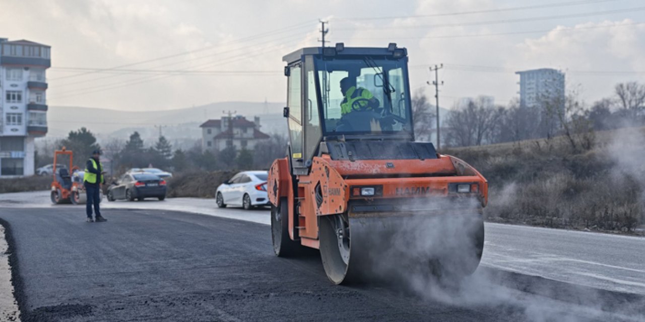 ABB’den Pursaklar Saray Cumhuriyet Mahallesi’nde yol yenileme çalışması