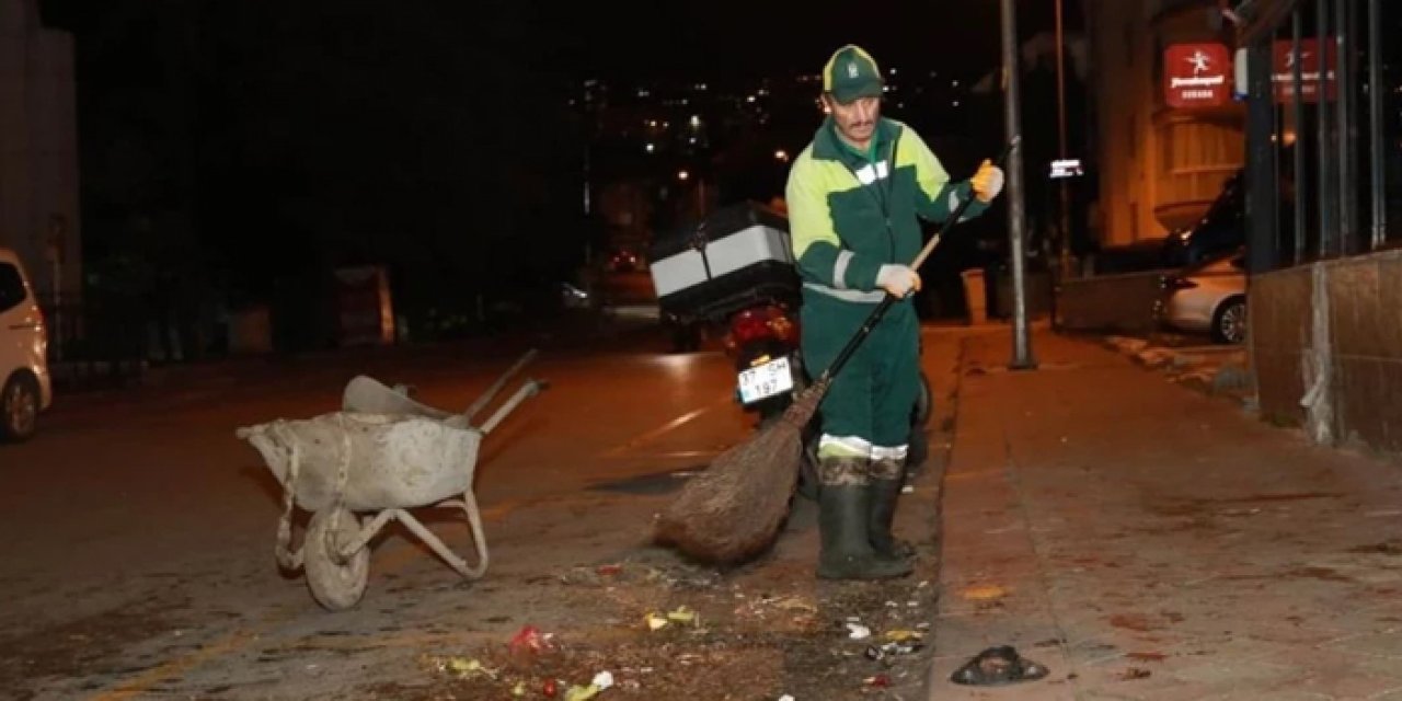 Keçiören’de semt pazarları sonrası kapsamlı hijyen çalışması