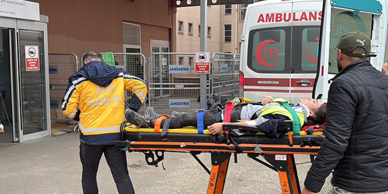 Tekirdağ'da fabrikada kaza: Genç iş güvenliği uzmanı hastaneye kaldırıldı
