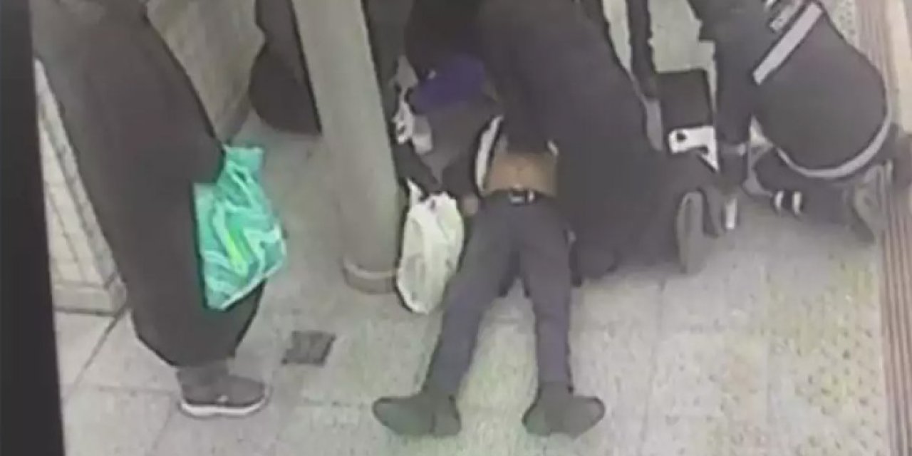 İzmir'de tren beklerken kalp krizi geçirdi!