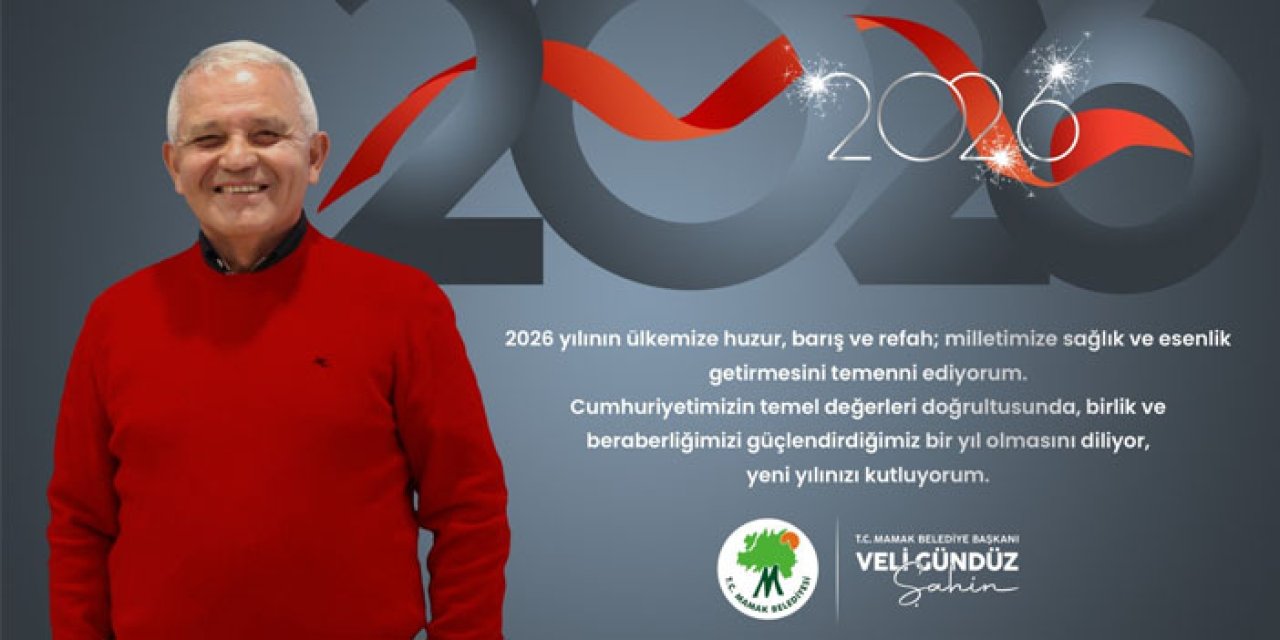 Başkan Şahin’den yeni yıl mesajı: “Birlikte daha güçlü bir Mamak için”