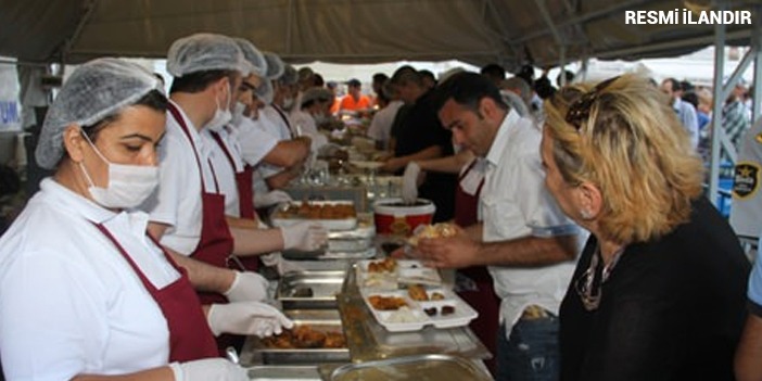 RAMAZAN İFTAR YEMEĞİ HİZMETİ İÇİN MUHTELİF