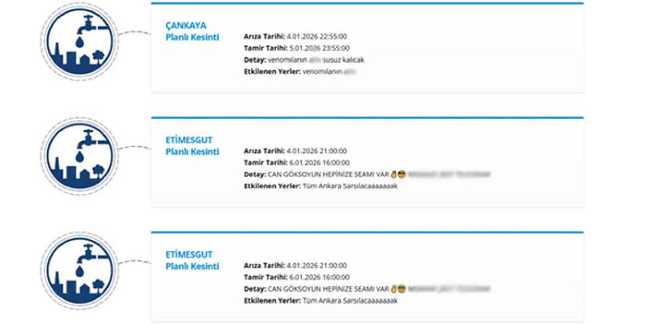 ASKİ resmi sitesi dün gece saatlerinde hacklendi