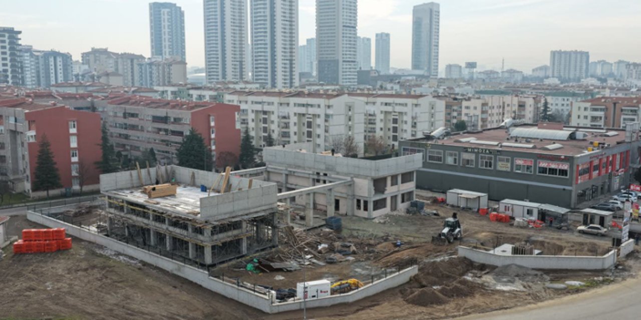 Eryaman’da itfaiye hizmet binası ve sosyal tesis projesi sürüyor