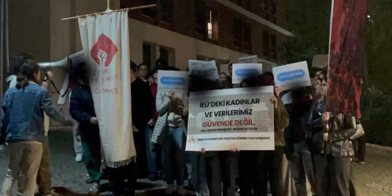 İzmir’de üniversite öğrencilerinden taciz ve siber şiddet tepkisi
