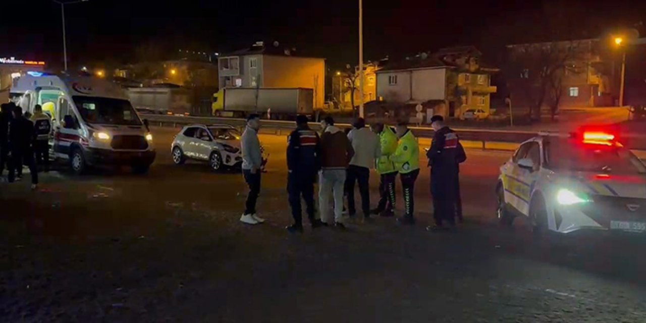 Bursa-Ankara yolunda kaza: 3 kişi yaralandı