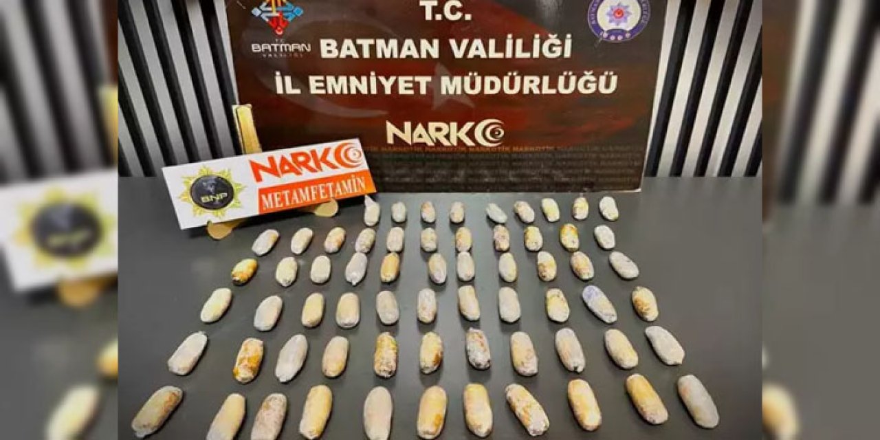 Midesinden uyuşturucu çıktı