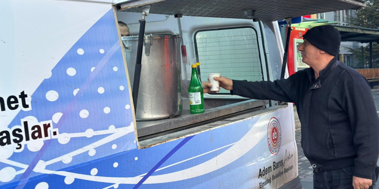 Elmadağ’da iç ısıtan hizmet devam ediyor: Belediyeden paylaşım geldi