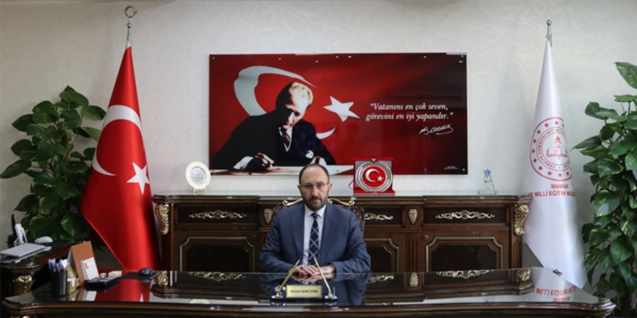 Mamak İlçe Milli Eğitim’de yeni dönem: Ahmet Gençtürk'ten ilk mesaj