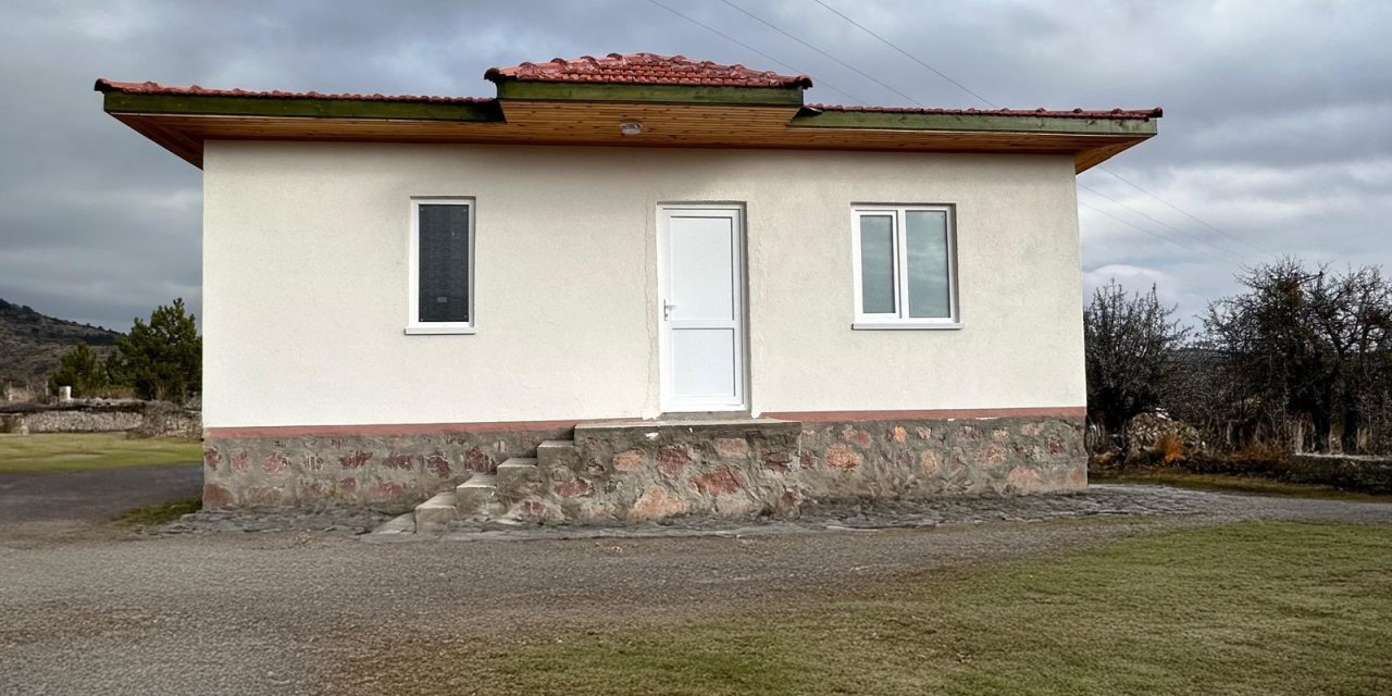 Çamlıdere Alakoç Köyü’ne mescit ve abdesthane yapıldı