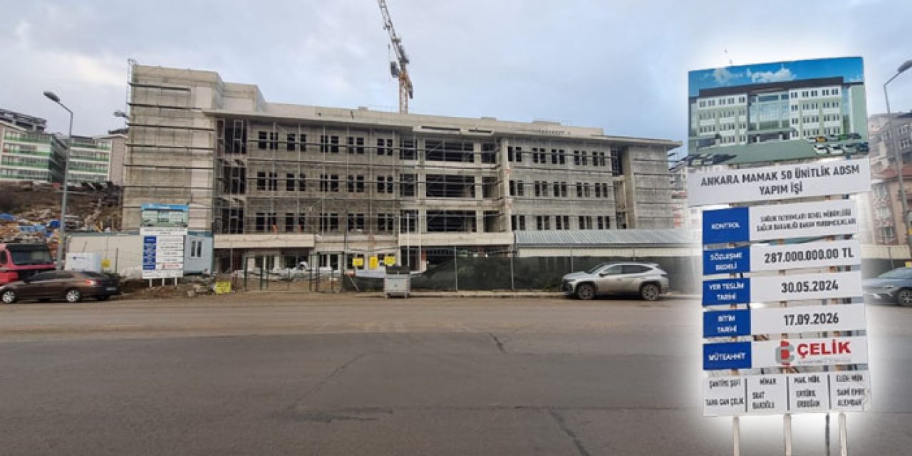 Mamak’a sağlık yatırımı geliyor: 50 ünitlik ADSM için ihale süreci başladı