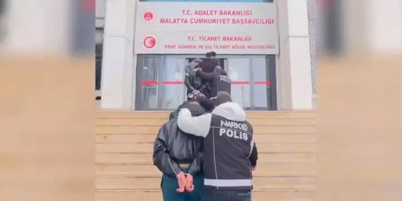 Malatya’da narkotik operasyonu: 14 gözaltı, 13 tutuklama