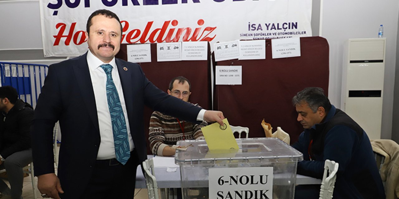 Sincan’da direksiyon yine Yalçın’da: Hizmet etmeye devam edecek