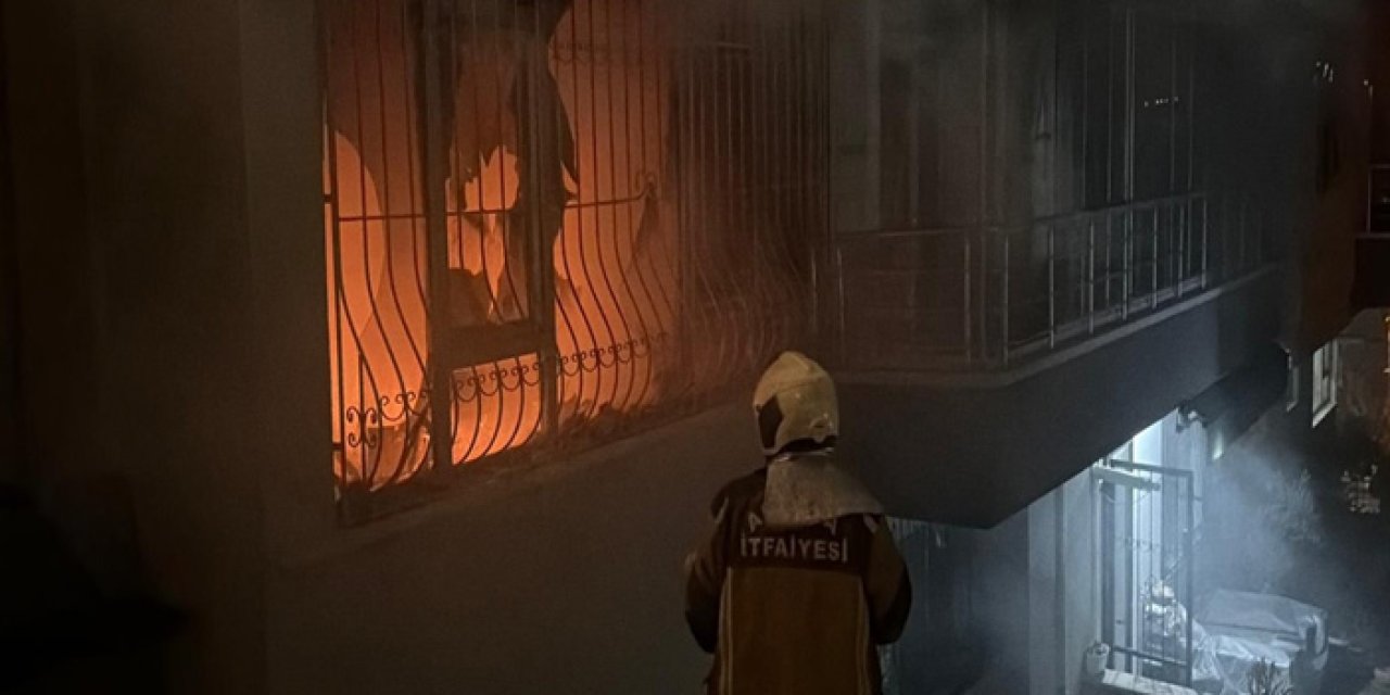 Başkent'te ‘evini ateşe verip, yangını izlediği’ iddiası