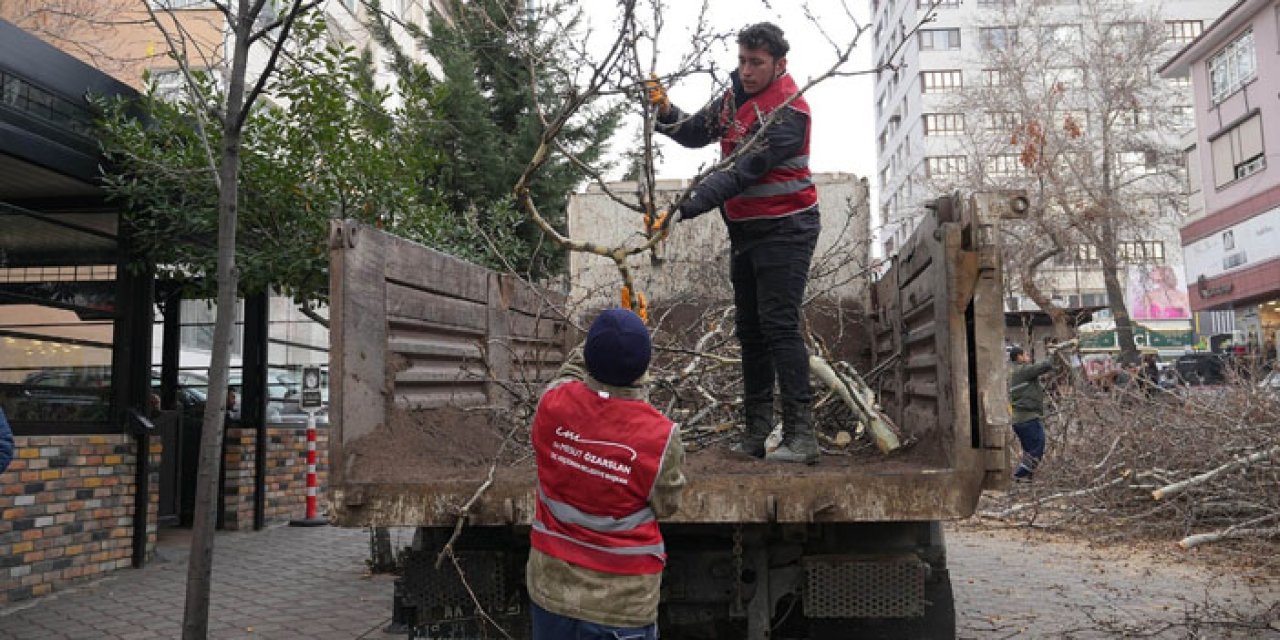 Keçiören’de kış mesaisi devam ediyor